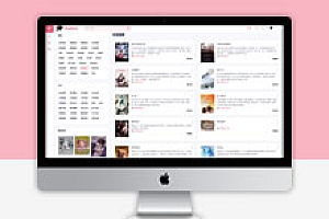 MacCms响应式小说影视网站模板