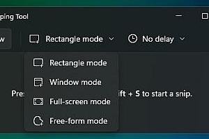 win11推出全新截图工具 经典功能结合现代化设计更好用