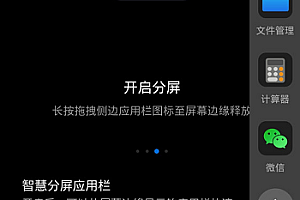 荣耀magic3pro怎么分屏