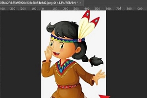 ps把图片变成线稿教程