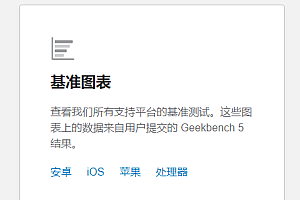 geekbench6不同平台有参考意义吗