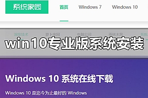 windows10专业版系统怎么安装