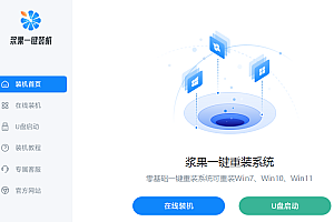 浆果一键装机怎么使用