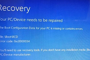 win10开机出现recovery进不去系统怎么解决