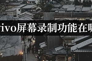 vivos17pro怎么录屏