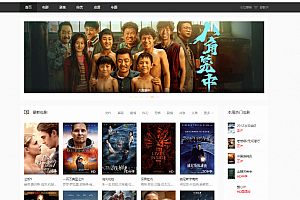 苹果cmsV10仿麻花影视模板响应式版