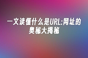 苹果cms模板一文读懂什么是URL:网址的奥秘大揭秘苹果cms